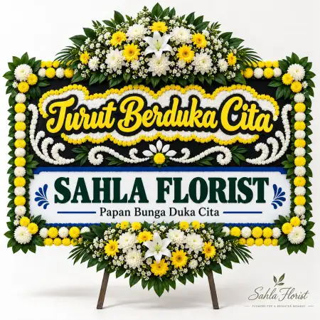 Papan Bunga Duka Magersari